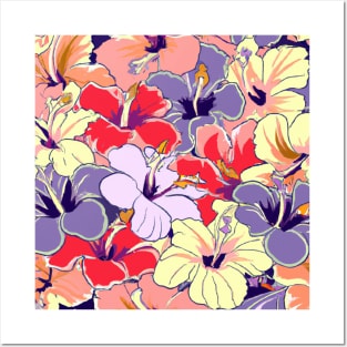 Colorful Flowers To Brighten Your Day Posters and Art